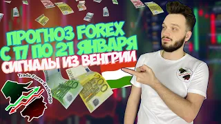 ПРОГНОЗ FOREX С 17 ПО 21 ЯНВАРЯ | СИГНАЛЫ ИЗ ВЕНГРИИ | #EURUSD #XAUUSD #BTCUSD