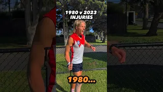 Injuries then vs now…