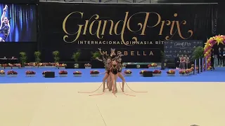 Junior Team Spain~5 cuerdas/5 ropes Exhibición Grand Prix Marbella 2023