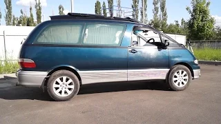 МИНИВЕН за 250 000 РУБЛЕЙ. КАКОЙ ОН? Toyota Estima Lucida 1998г. Осмотр #подборавто