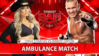 WWE 2K24 - Trish Stratus vs Randy Orton | Intergender | Ambulance Match | Raw | Full Match