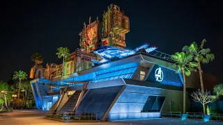 [2021] Avengers Campus: Walkthrough - 4K 60FPS | DCA, Disneyland California