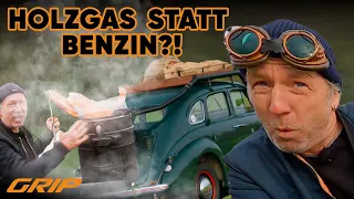 Verrückte Antriebe: Helge heizt dem Opel-Kapitän ordentlich ein! 🪵🔥😂 | GRIP