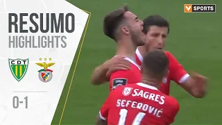 Highlights | Resumo: Tondela 0-1 Benfica (Liga 19/20 #8)