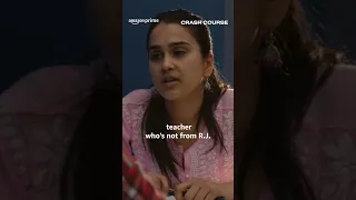 School memories are the best! | Crash Course | #primevideoindia