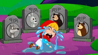 Rip All My Friend - Little Red Riding Hood  Say Goodbye !!! | The Bear Sad Story Animation