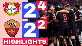 Bayer Leverkusen Vs Roma 2-2 | HIGHLIGHTS | UEFA Europa League 23/24 | Stanišić 90+7' Goal 🔥🔥