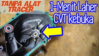 Pemula juga bisa Melepas Laher CVT | Cara melepas laher CVT Motor Beat