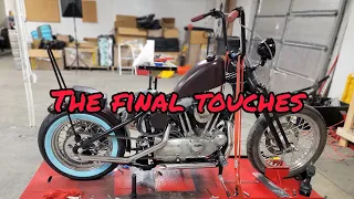 Building custom brake lines | The final touches on my chopper! |