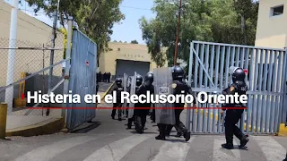 ¿Qué pasó al interior del Reclusorio Oriente? - Se reportaron al menos ocho lesionados