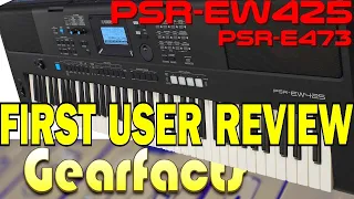 Yamaha PSR-EW425 keyboard, the long-awaited 2022 release!