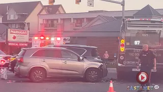 RAW: Bus crash on Harvey
