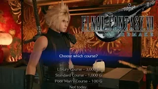 All Madam M Course Options Japanese Dub [Final Fantasy VII Remake]