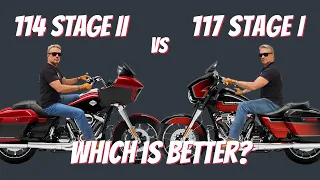 Harley Davidson Stage 2 vs Stage 1 Upgrade M8 114 vs M8 117