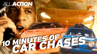 10 Minutes of Car Chases | Fast & Furious | All Action