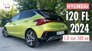 Hyundai i20 2024 1.0 T-GDI 100 MHEV 7DCT test PL Pertyn Ględzi