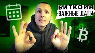 Биткоин что происходит, Важные даты для криптовалюты в будущем