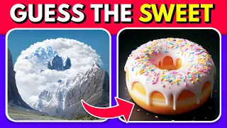 Guess the Hidden Sweet by ILLUSIONS 🍫🍬🍦 Easy, Medium, Hard levels Quiz