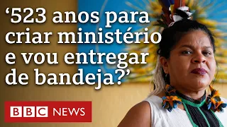 Sonia Guajajara fala em 'ataque' do Congresso e defende Lula