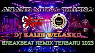 DJ KALIH WELASKU -ANANE MUNG TRISNO 🔴 DJ BREAKBEAT REMIX TERBARU 2023