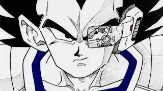 No.525 HOW TO DRAW VEGETA 'S SCOUTER ベジータ スカウター