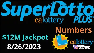 California SuperLotto Plus Winning Numbers 26 August 2023. CA Super Lotto Plus Drawing Result