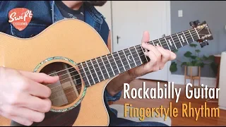 Rockabilly Fingerstyle Guitar Lesson - Chet Atkins, Scotty Moore Style