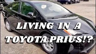 How I Plan to SLEEP in a Toyota Prius