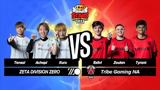 Brawl Stars World Finals 2022 Day 3: ZETA DIVISION ZERO vs Tribe Gaming NA