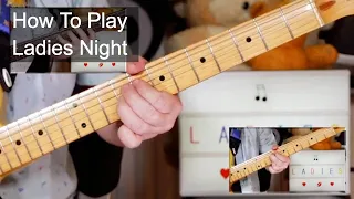 'Ladies' Night' Kool & The Gang Guitar & Bass Lesson