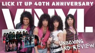 KISS Lick It Up 40th Anniversary 3LP Unboxing