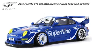 2019 Porsche 911 993 RWB Supernine Hong Kong 1:18 GT Spirit