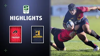 HIGHLIGHTS | Crusaders v Highlanders, Super Rugby Under 20s 2024