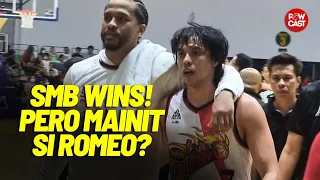 The Last Moment of SMB win vs Rain or Shine was HOT! Mainit na tagpo!