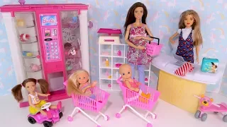 В ДЕТСКИЙ МИР ЗА ПОЛЗУНКАМИ! Мультик #Барби Беременная Мама Куклы для девочек
