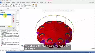 Mastercam 2018 Mill Advanced Tutorial 5 - Surface High Speed Spiral (Captioned)