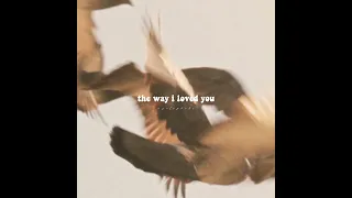 the way i loved you (taylor’s version) | (sped up)