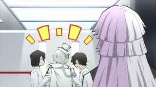 gogol and dazai and fyodor are laughing evilly bungou stray dogs s5 ep 6 #anime #bungoustraydog