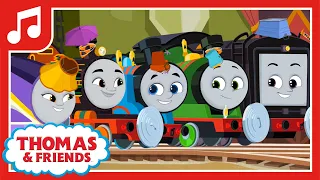 Thomas & Friends™ | All Engines Go - Knights of the Turntable | Sing A Long Song! | Kids Cartoons