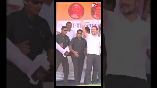 Stage collapses at Rahul Gandhi's rally in Bihar's Paliganj  #viral #elections2024