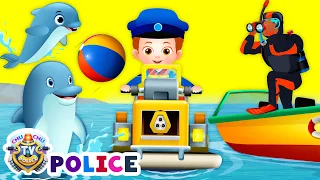 ChuChu TV police saving the dolphins - Underwater Episode - Fun Stories for Children