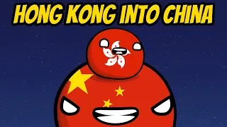 Hong Kong's Extradition bill - Countryball animation