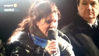 Ruslana speech - Feb 22, 2014