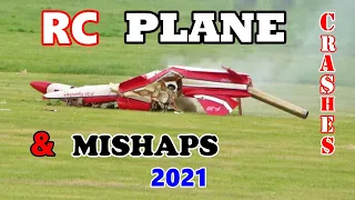 RC PLANE CRASHES & MISHAPS COMPILATION # 2 - TBOBBORAP1 - 2021