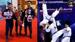 Japan Male Team Kata at World Karate Championship Dubai 2021 | After Wining the Gold Medal