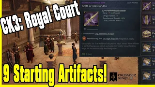 Crusader Kings 3 Royal Court Artifacts - Found the Court With the Most ARTIFACTS! (Let's Play)