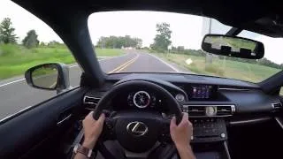 2015 Lexus IS350 F Sport - WR TV POV Test Drive