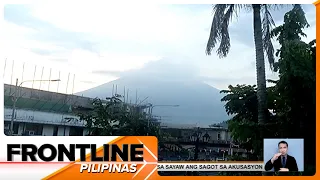 Lahar flow sa ilang lugar sa Albay, pinangangambahan dahil sa pag-ulan | Frontline Pilipinas