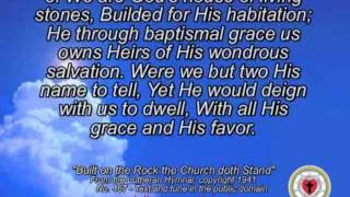 "Built on the Rock the Church Doth Stand" by the Lutheran Quartet