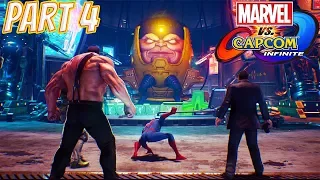 Marvel vs Capcom Infinite Story Part 4: A.I.M.BRELLA: Mind Stone (Spider-Man, Chris, Frank, Haggar)